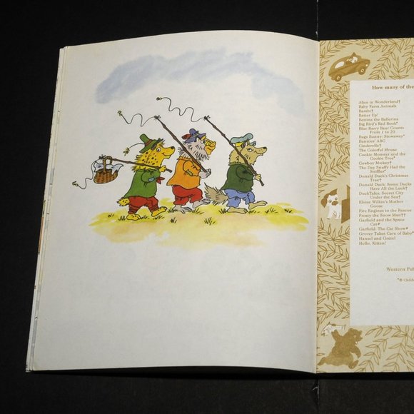 Vintage Little Golden Book Richard Scarry 'Best Balloon Ride Ever!' 1994 - Picture 9 of 11